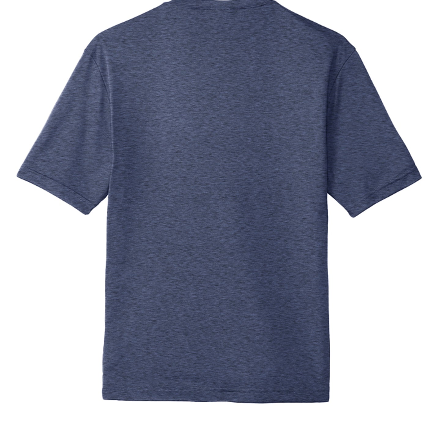 True Navy Heather - ST350 - BACK