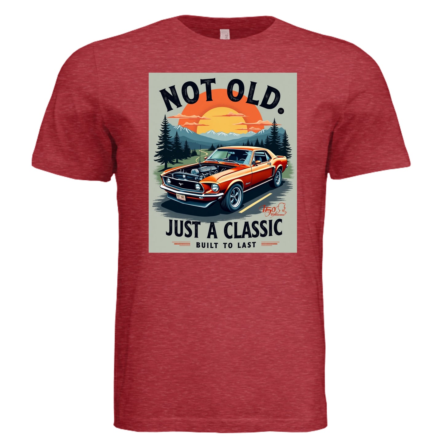 Vintage Red - 3001C - FRONT