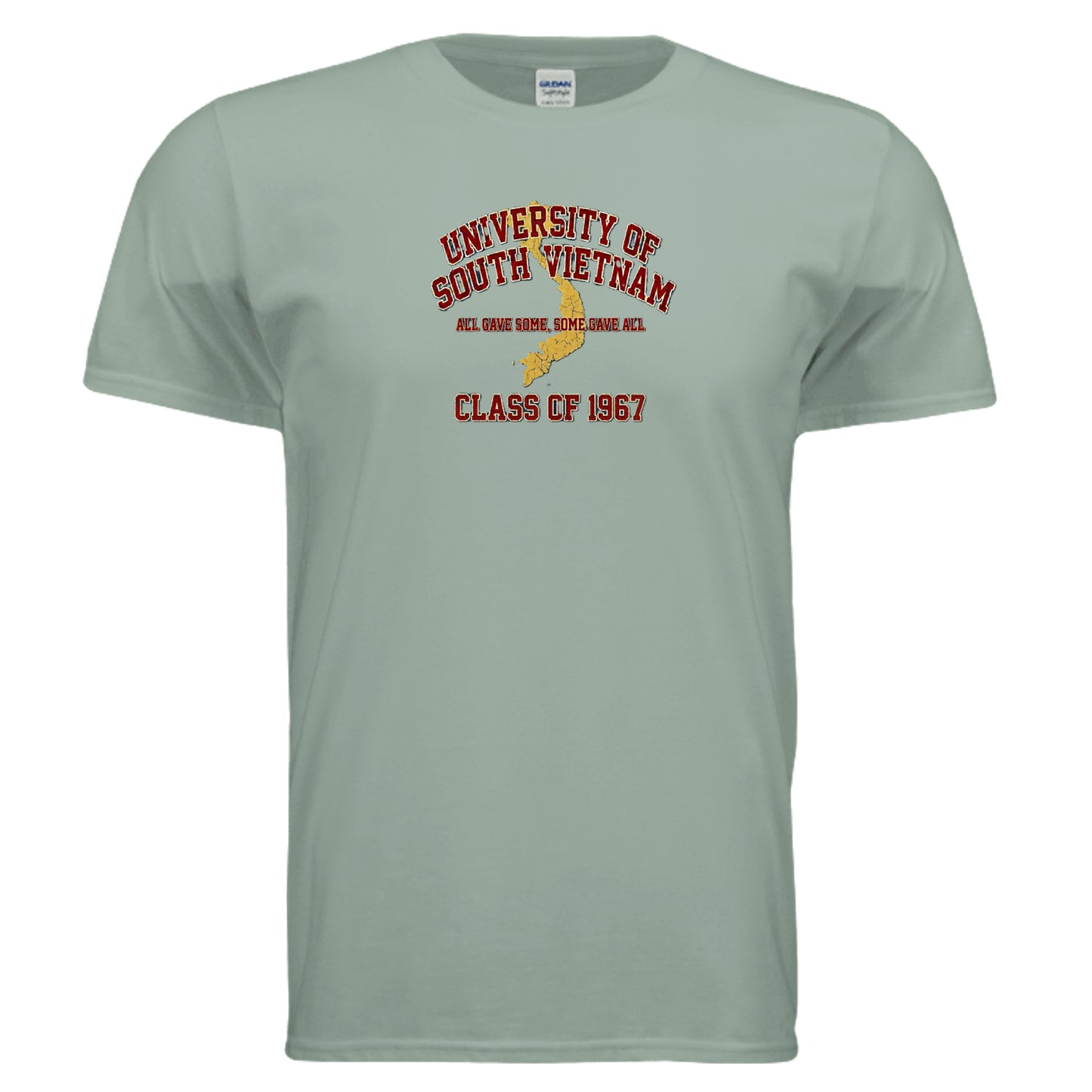 T-shirt featuring the University of South Vietnam Class of 1967 logo