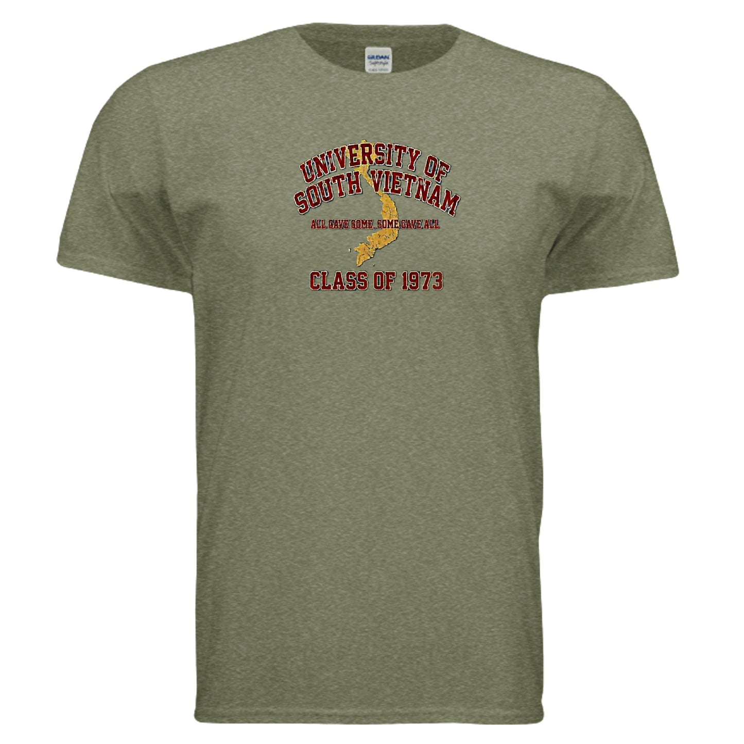 HEATHER MILITARY GREEN - G640 - FRONT