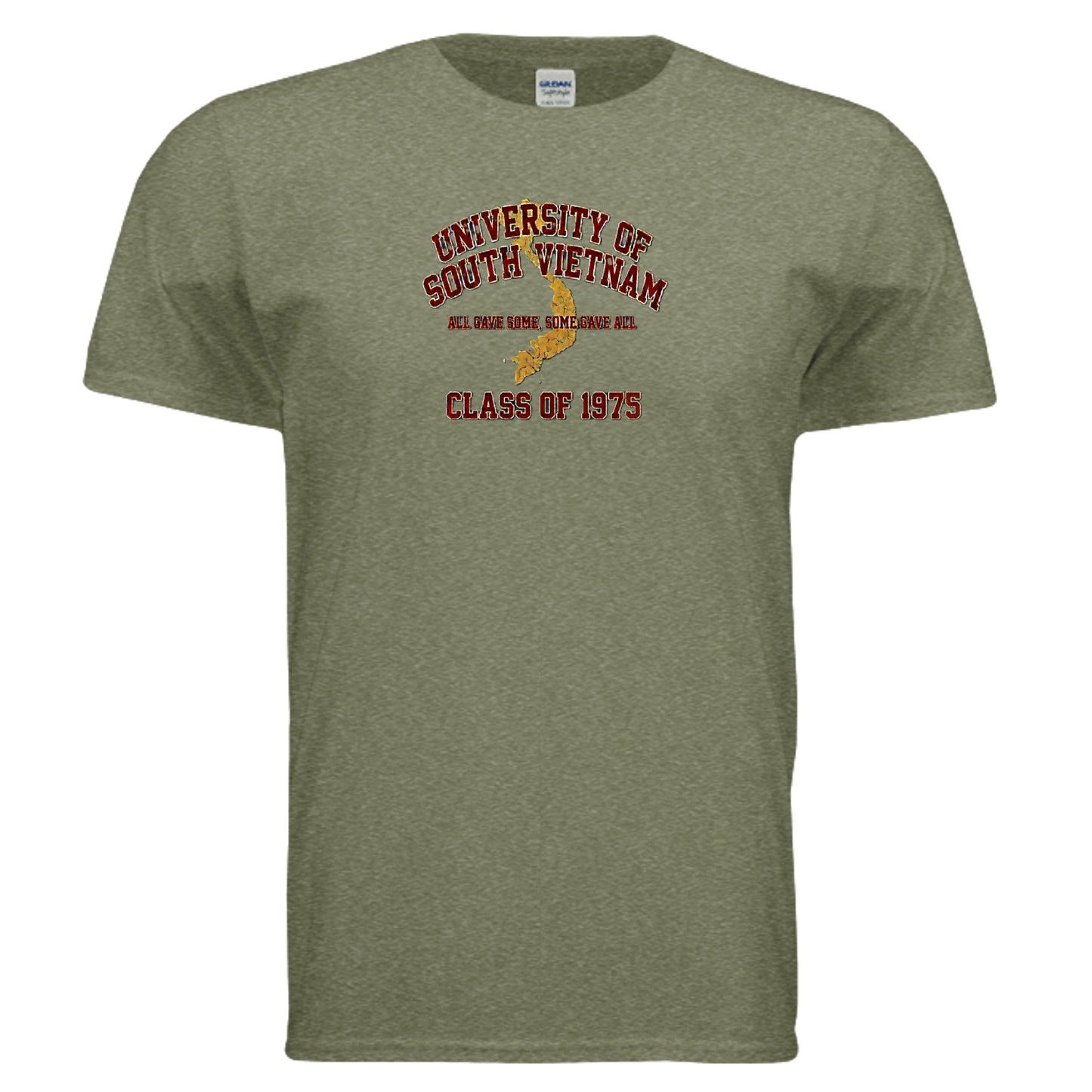 HEATHER MILITARY GREEN - G640 - FRONT